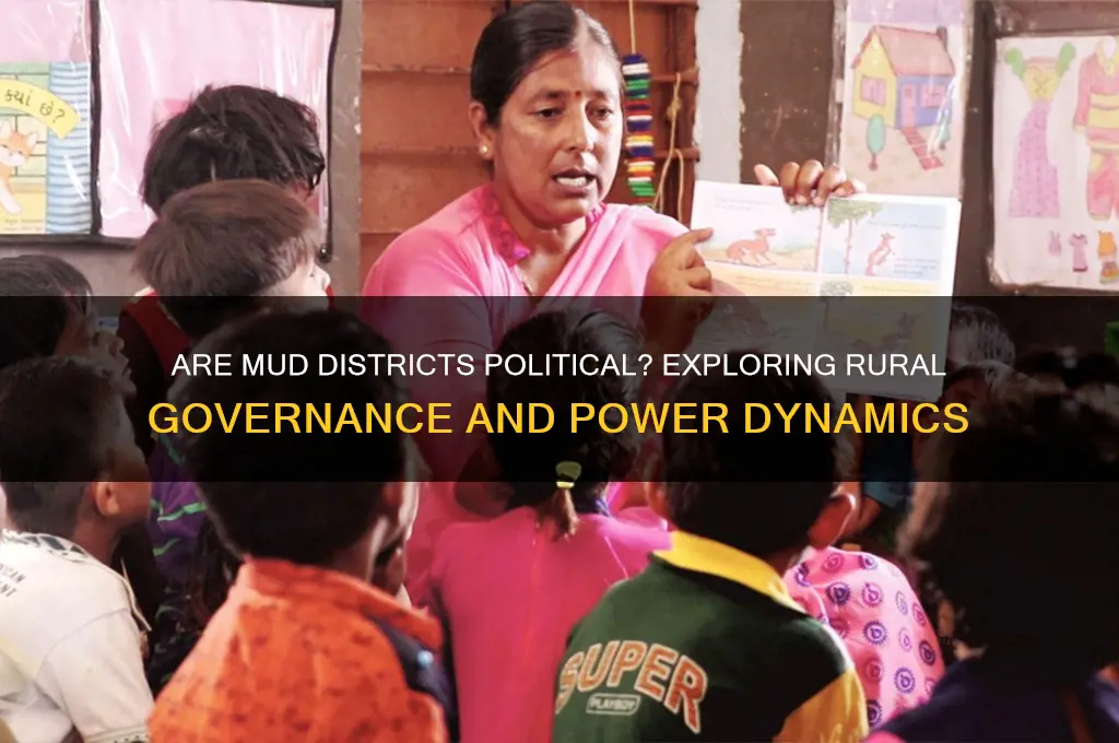 are mud districts political
