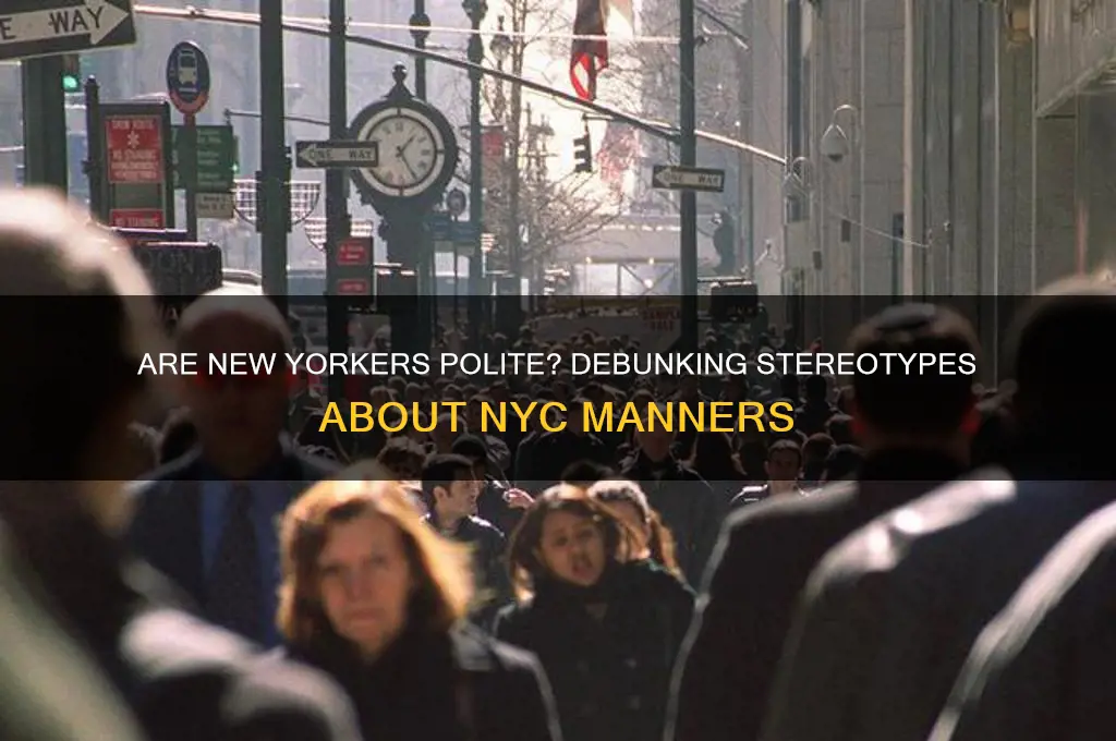 are new yorkers polite