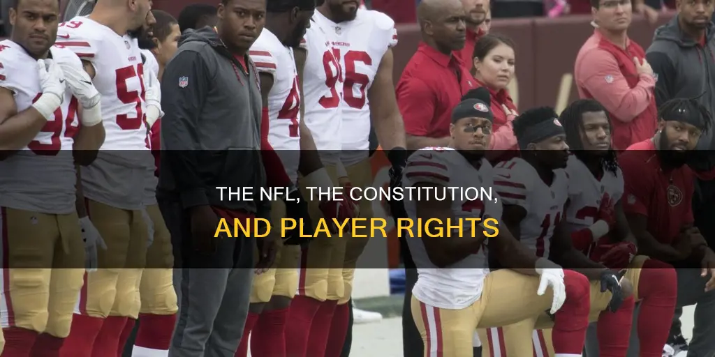 are nfl players protected by the constitution