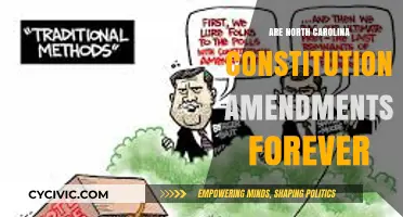 North Carolina's Constitution: Amendments Eternal?