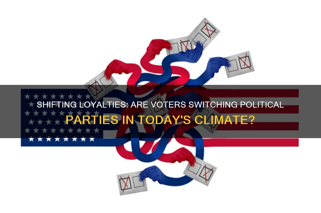 are people changing political parties
