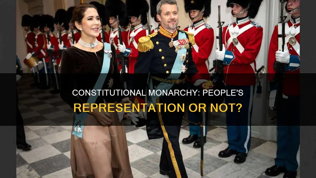 are people represented in constitutional monarchy