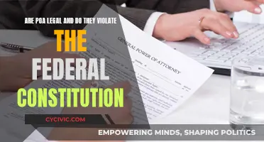 POA Legality: Federal Constitution Violation?