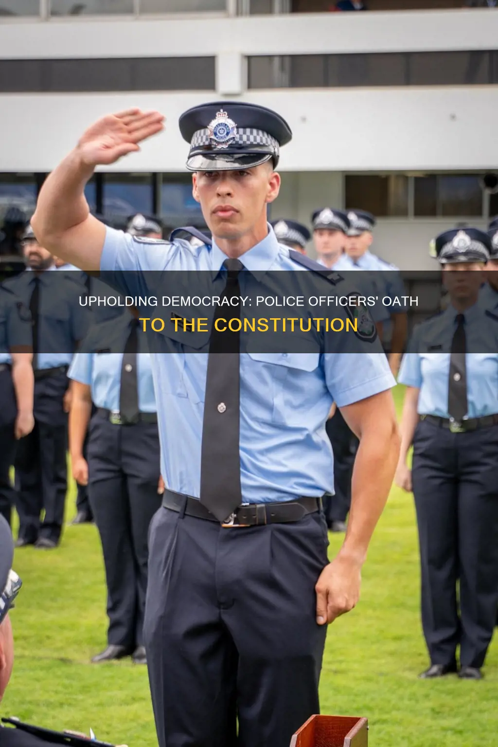 are police officers sworn to uphold the constitution
