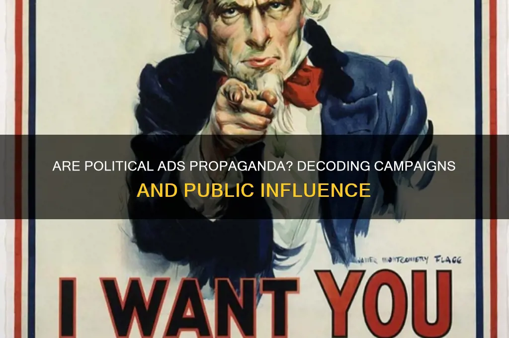 are political ads propaganda