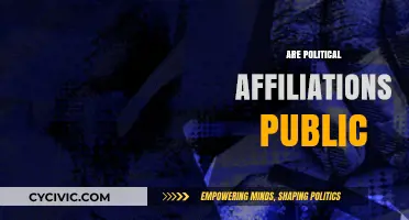 Unveiling Privacy: The Publicity of Political Affiliations