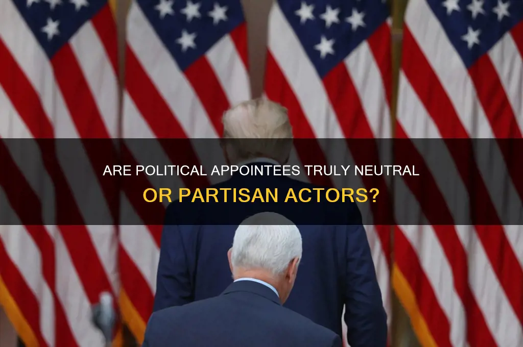 are political appointees political actors