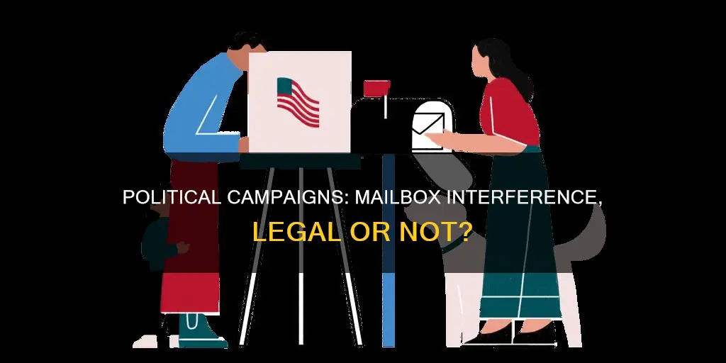 are political campaigns allowed to mess with your mailbox