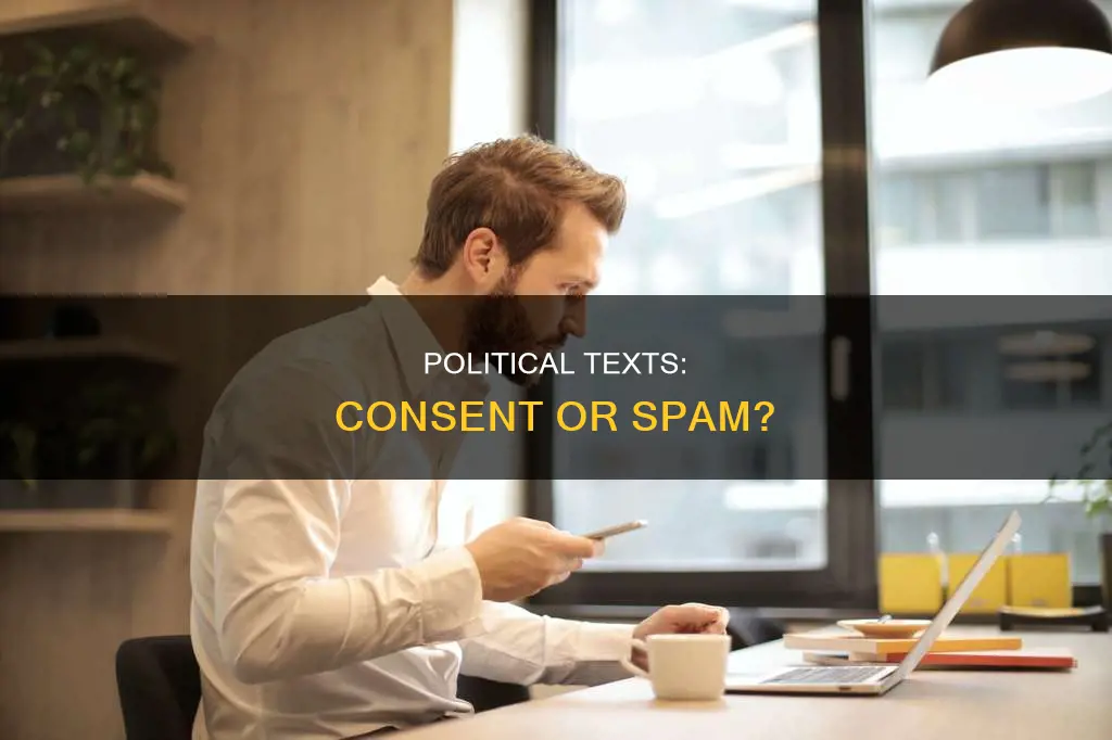 are political campaigns permitted to send unsolicited texts