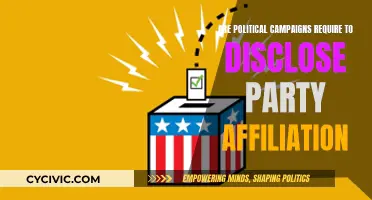 Political Campaigns: Party Affiliation Disclosure Requirements