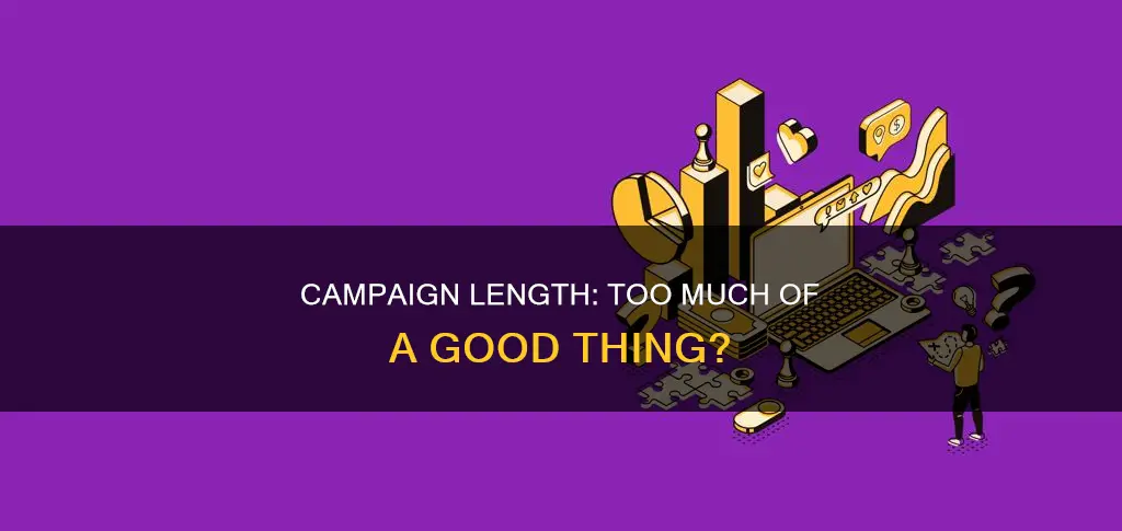 are political campaigns too long