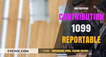 Are Political Contributions 1099 Reportable? Tax Rules Explained
