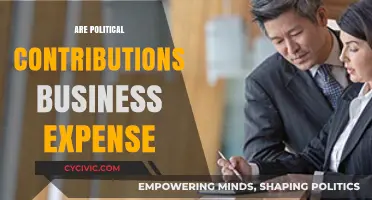 Are Political Contributions Tax-Deductible Business Expenses? Exploring the Rules