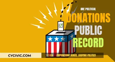 Political Donations: Public Record or Private Affair?