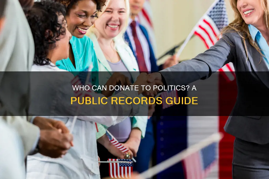 are political donations public