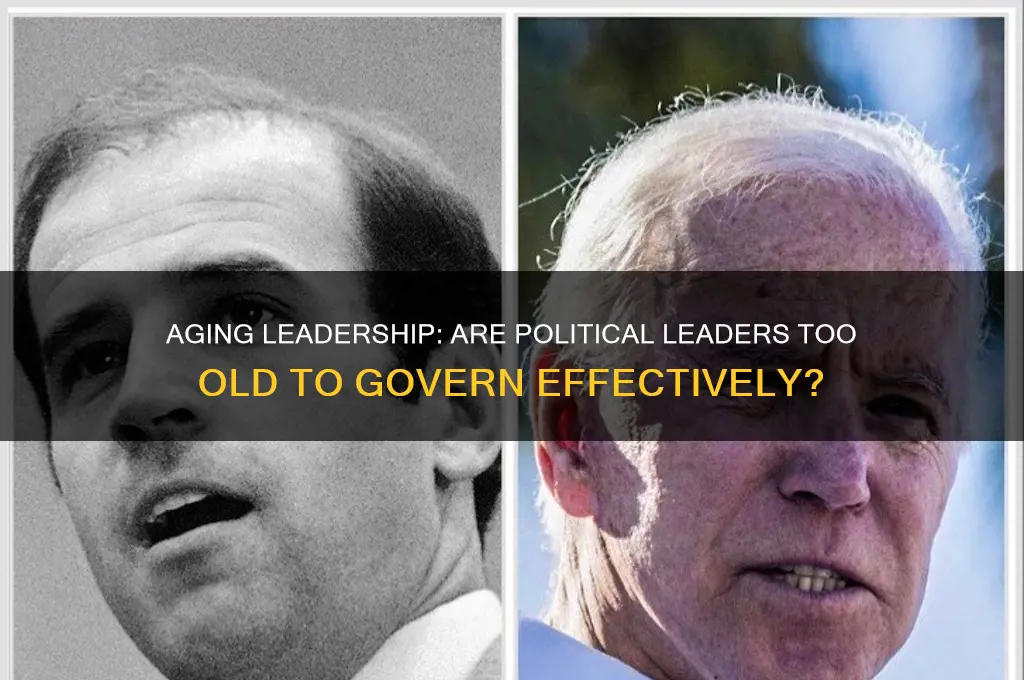 are political leaders too old