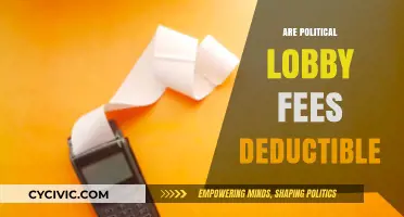 Are Political Lobby Fees Tax Deductible? Exploring the Legalities