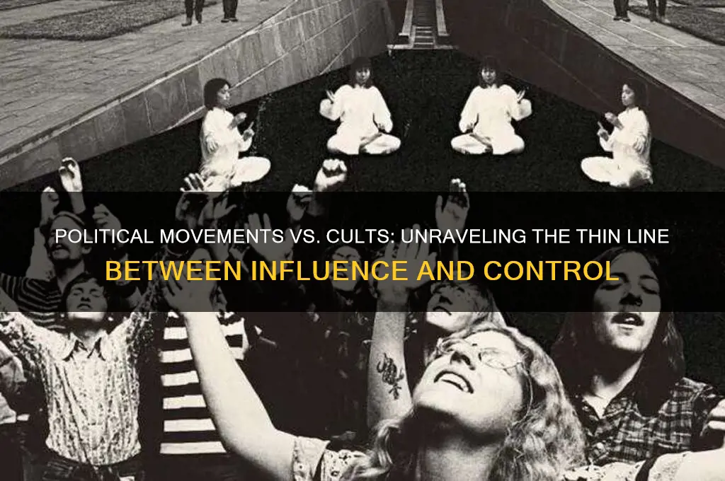 are political movements cults