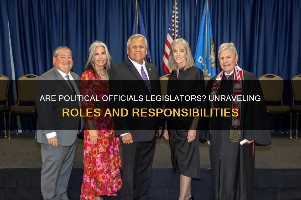 are political officials legistators