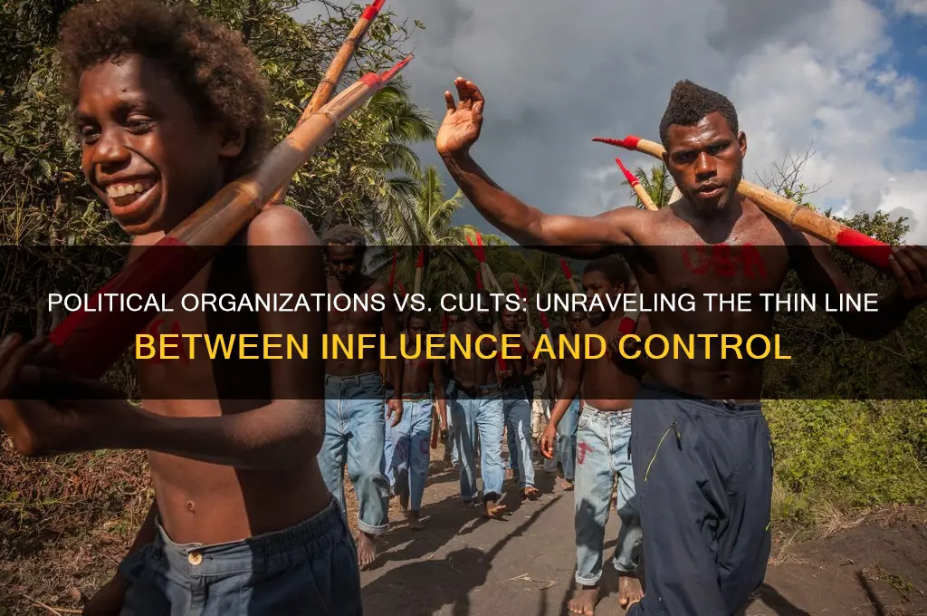 are political orginizations cults