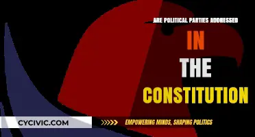 Are Political Parties Mentioned in the U.S. Constitution?