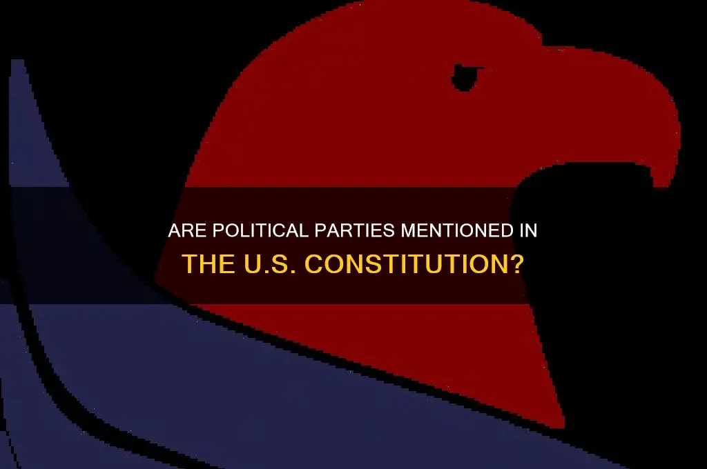 are political parties addressed in the constitution