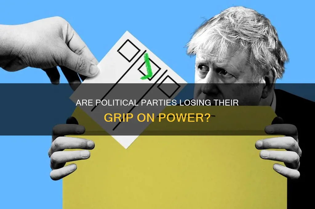 are political parties as strong as they used to be