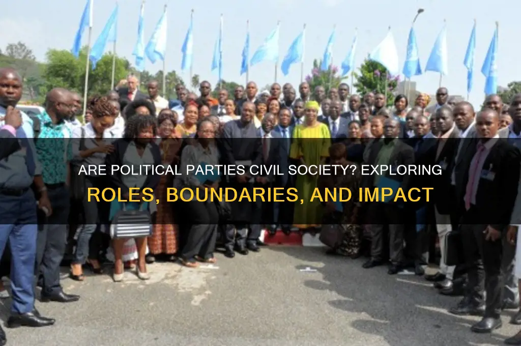 are political parties civil society