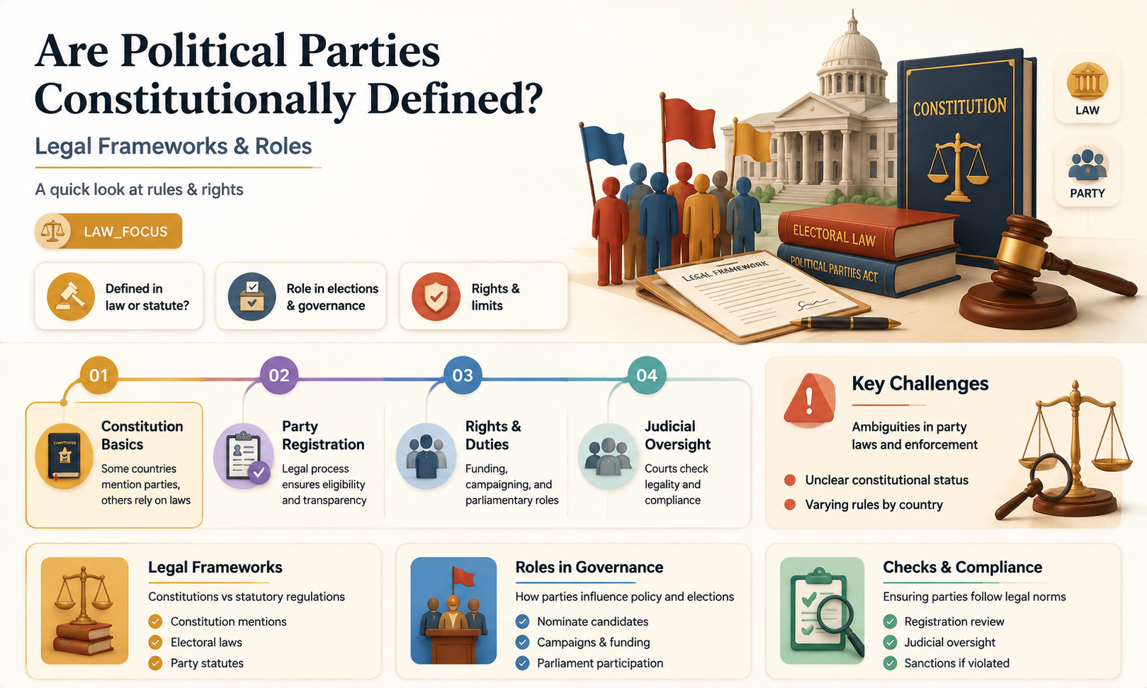 are political parties defined by the constitution