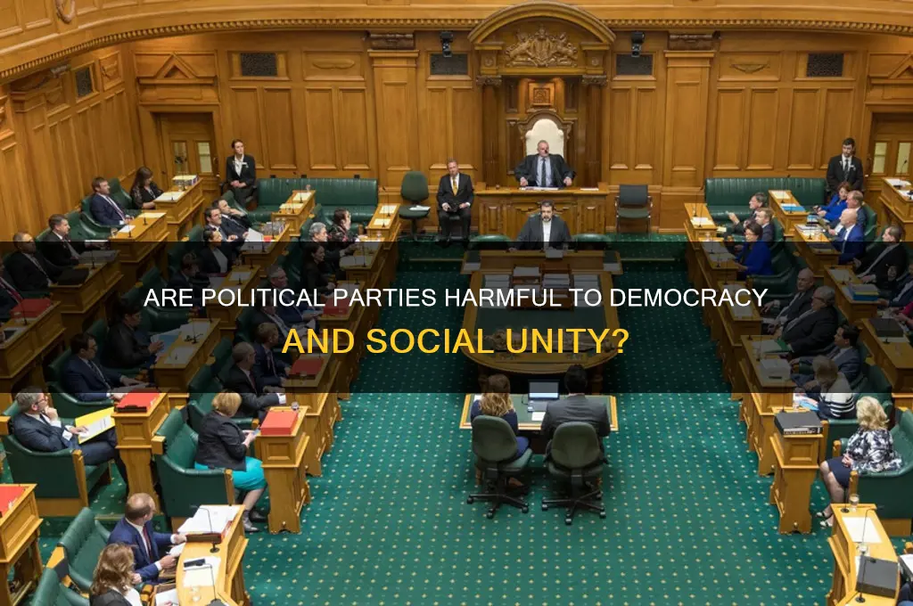 are political parties dangerous