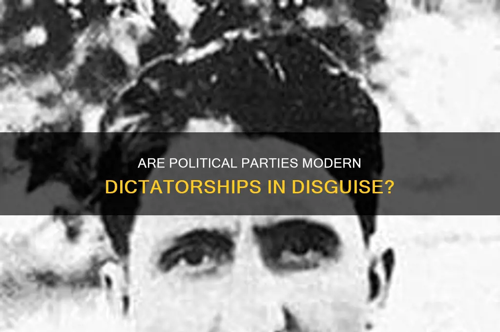 are political parties dictator ships
