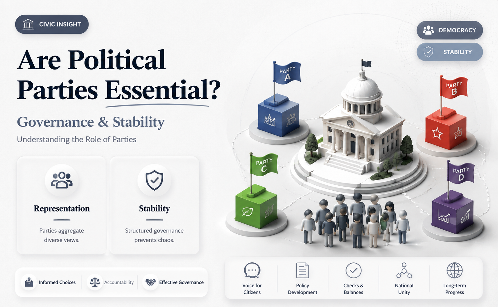 are political parties necessary for a successful government