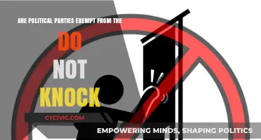 Do Not Knock Laws: Are Political Parties Above the Rules?