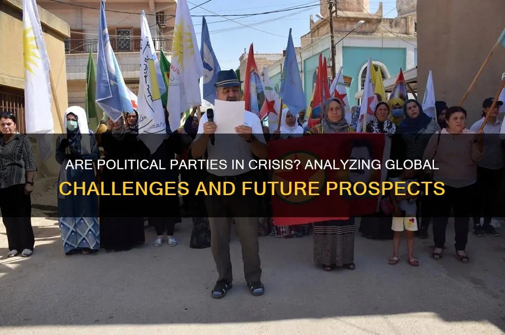 are political parties in crisis