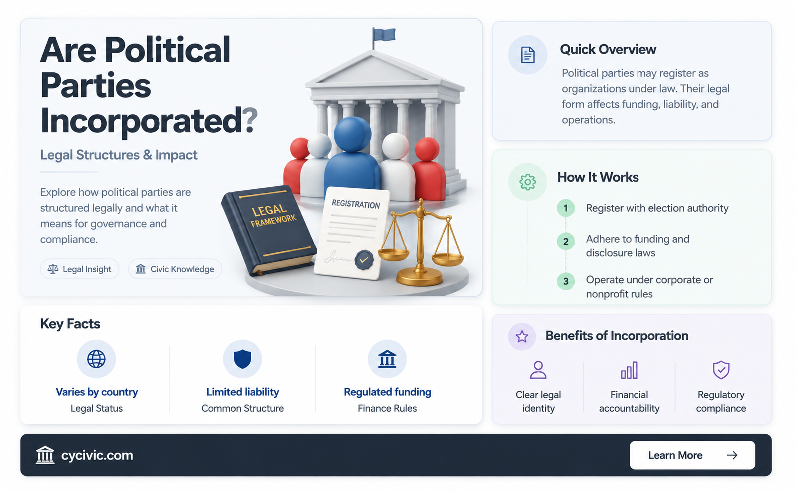 are political parties incorporated