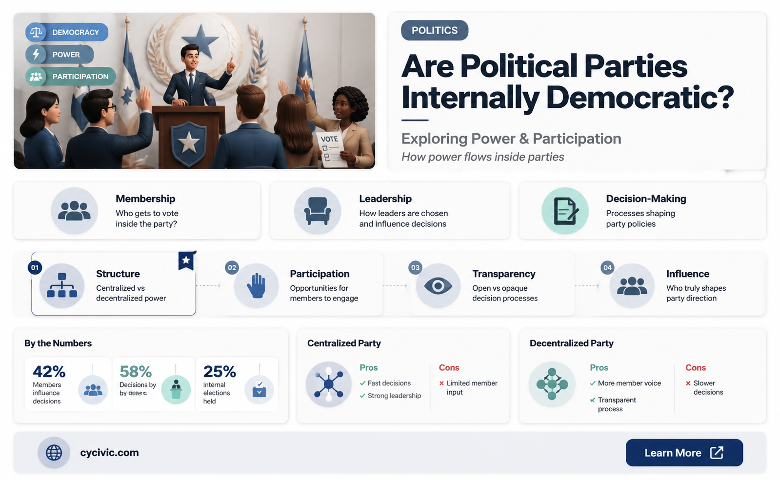 are political parties internally democratic