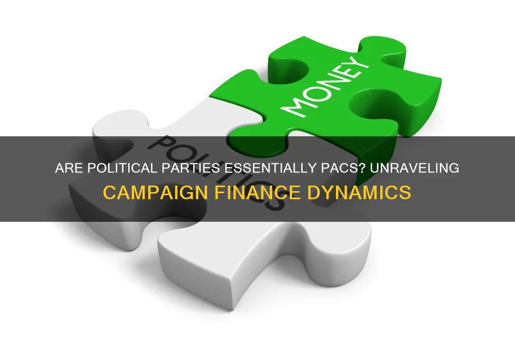 are political parties pacs