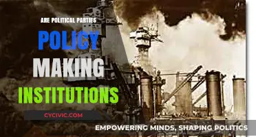 Are Political Parties Truly Policy-Making Institutions? Exploring Their Role