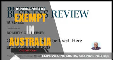 Are Australian Political Parties Tax Exempt? Exploring the Legal Framework
