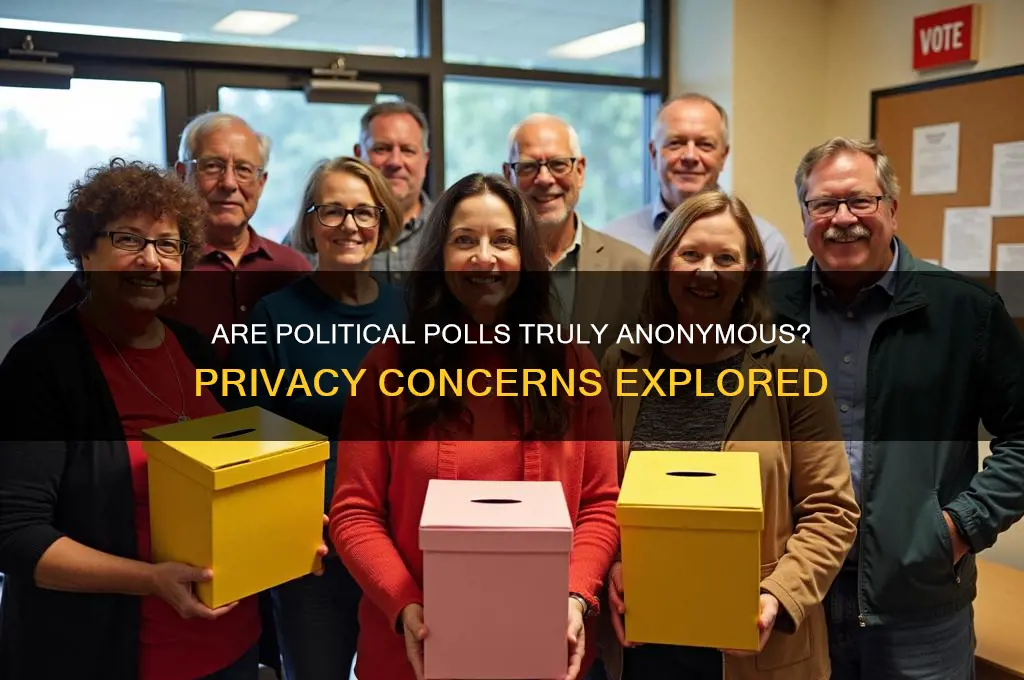 are political polls anonymous