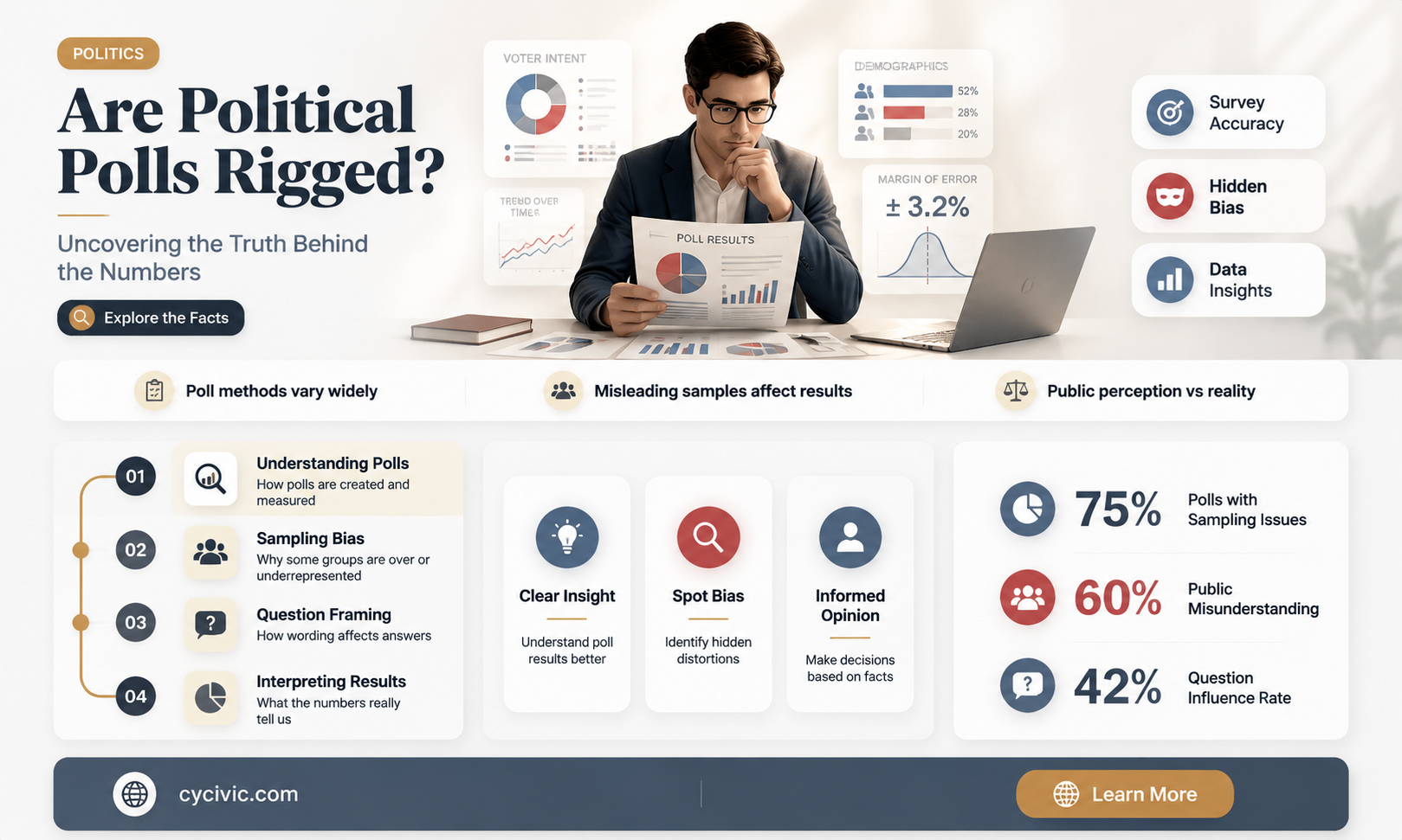 are polls for politics rigged