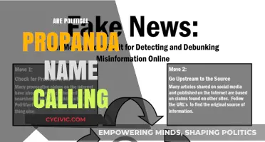 Political Propaganda and Name-Calling: Tactics, Impact, and Ethical Boundaries