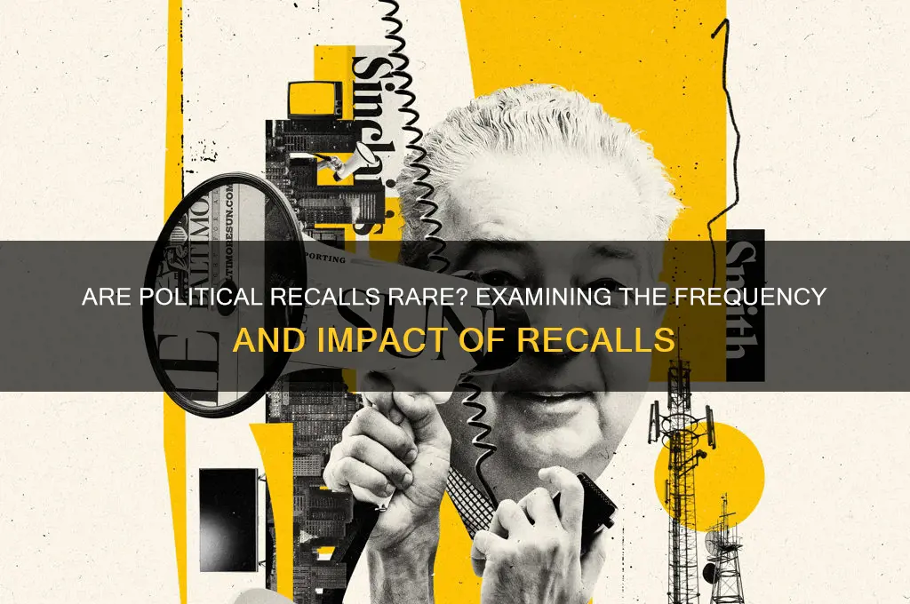 are political recalls rare