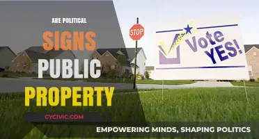 Are Political Signs Public Property? Exploring Legal Boundaries and Rights