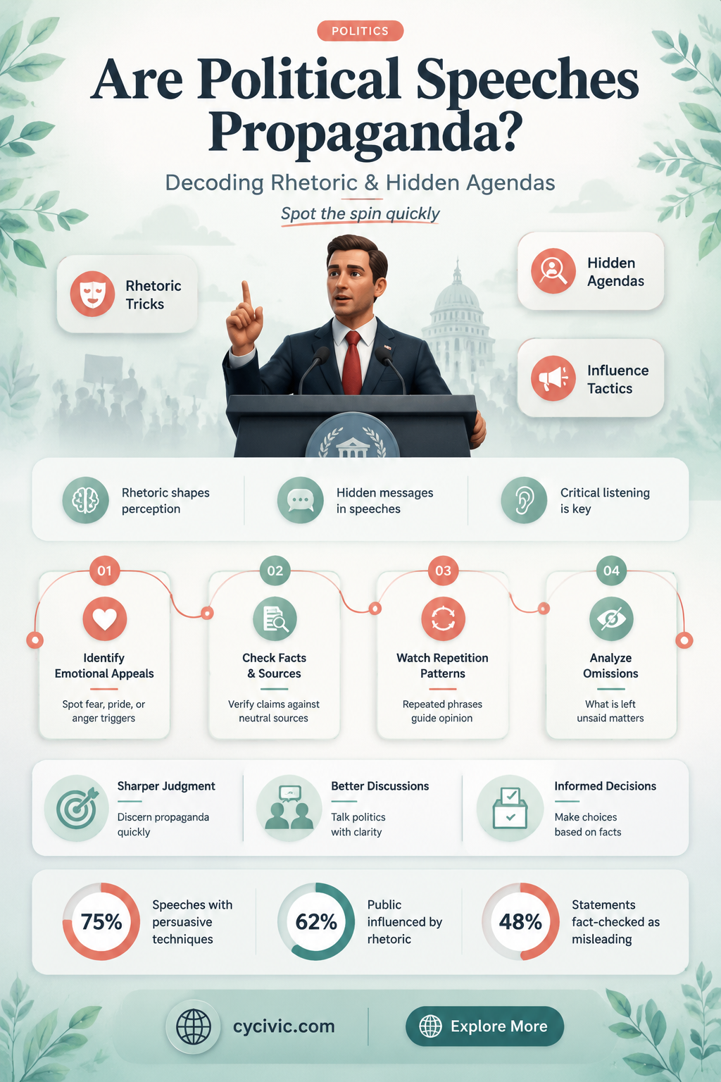are political speeches propaganda