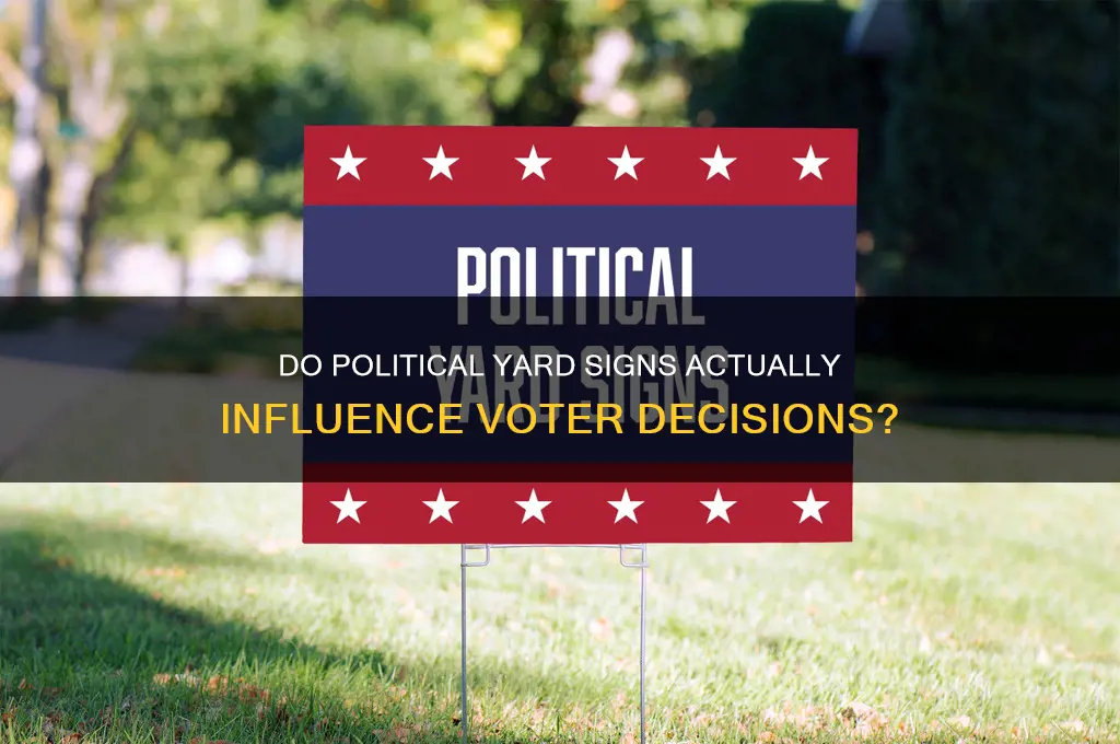 are political yard signs effective
