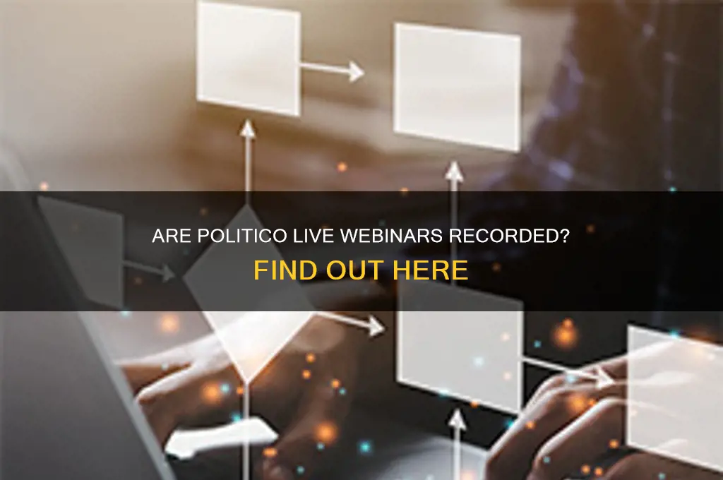 are politico live webinars recorded
