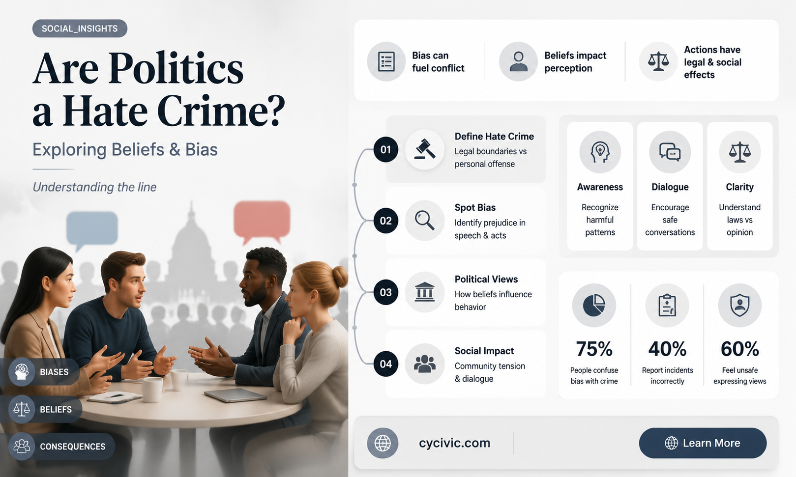 are politics a hate crime