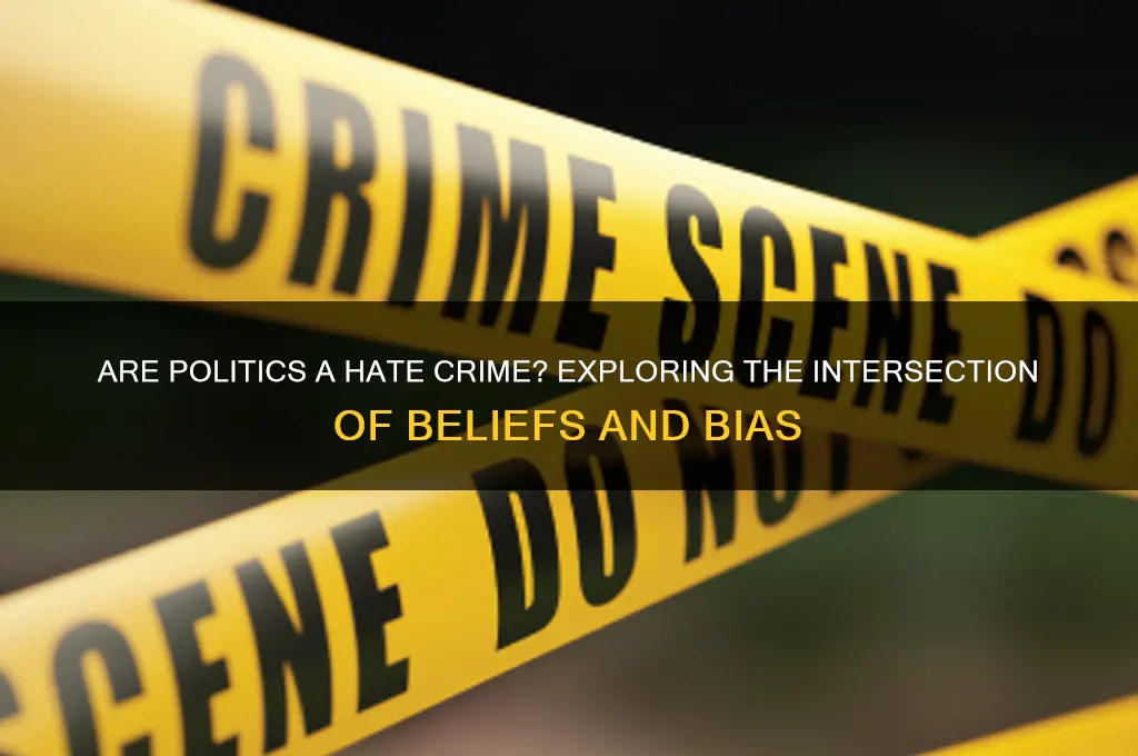 are politics a hate crime