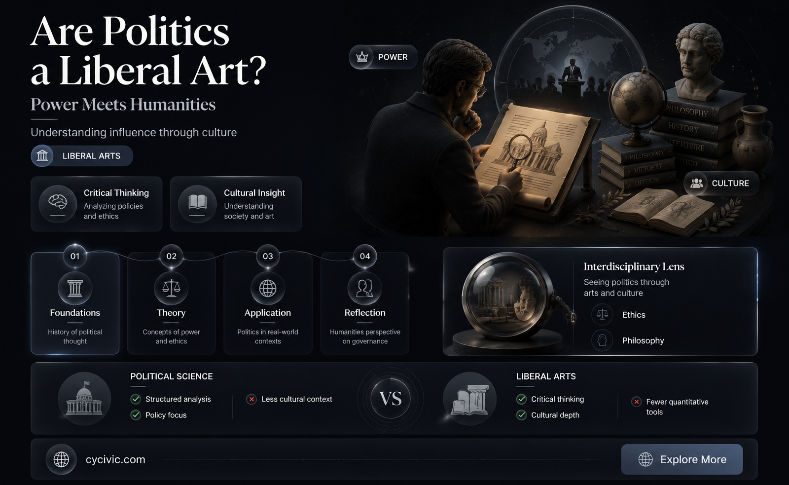 are politics liberal arts